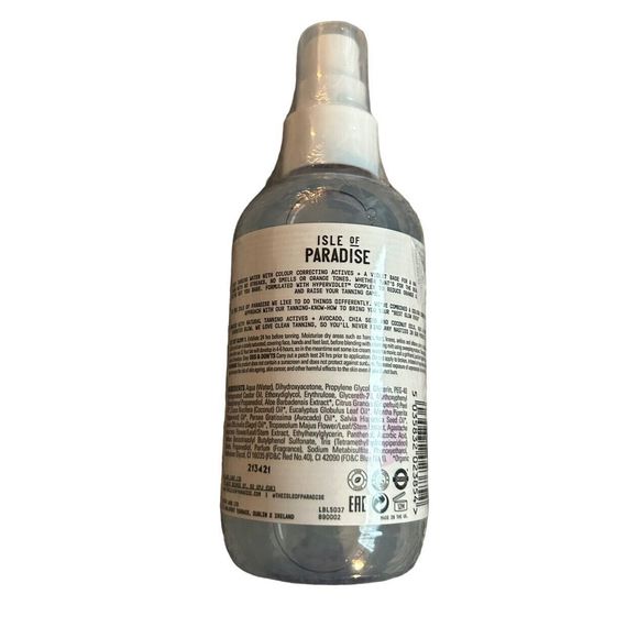 Isle of Paradise Hello Bronzed Glow, 6.76 oz Self Tanning Water - Dark - Picture 3 of 5